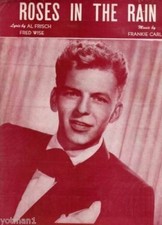 Roses in the Rain, Sintara,1947, Vintage Sheet Music