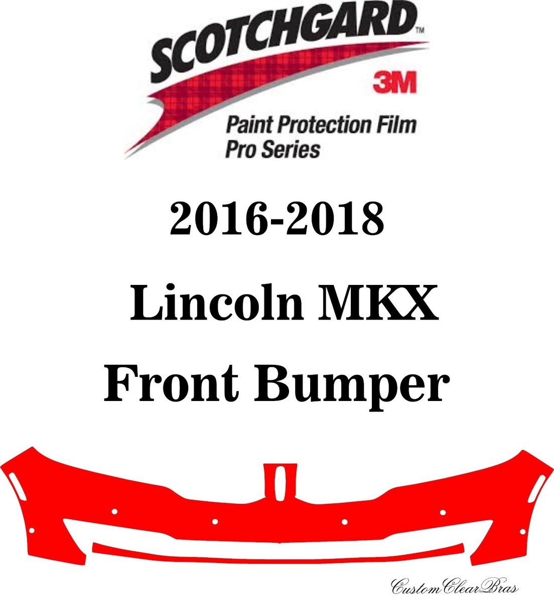Kit de protection avant 3M Scotchgard Pro Series