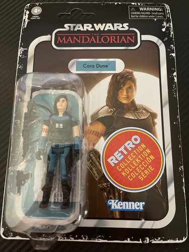 Figura de acción Star Wars Retro Collection: The Mandalorian - Cara Dune nueva en caja - Imagen 1 de 2