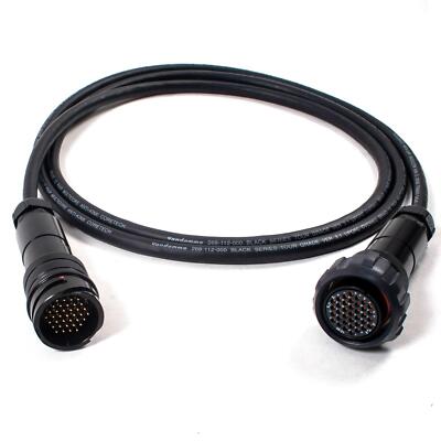 12 Weg Veam ,Vdm Multipin. Buchse Auf Stecker Tourline. Robust Polyurethan Kabel