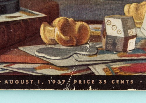 Antique Vogue Magazine August 1st 1937, Cover Artist Pierre Roy - Picture 4 of 23