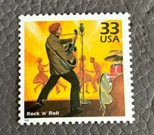 US. 3187m. 33c. Rock n Roll. 3187. Celebrate The Century. MNH. 1999