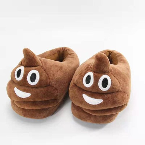 Cartoon Plush Slippers for Men & Women, Warm Thick Winter Indoor Shoes - Picture 5 of 25