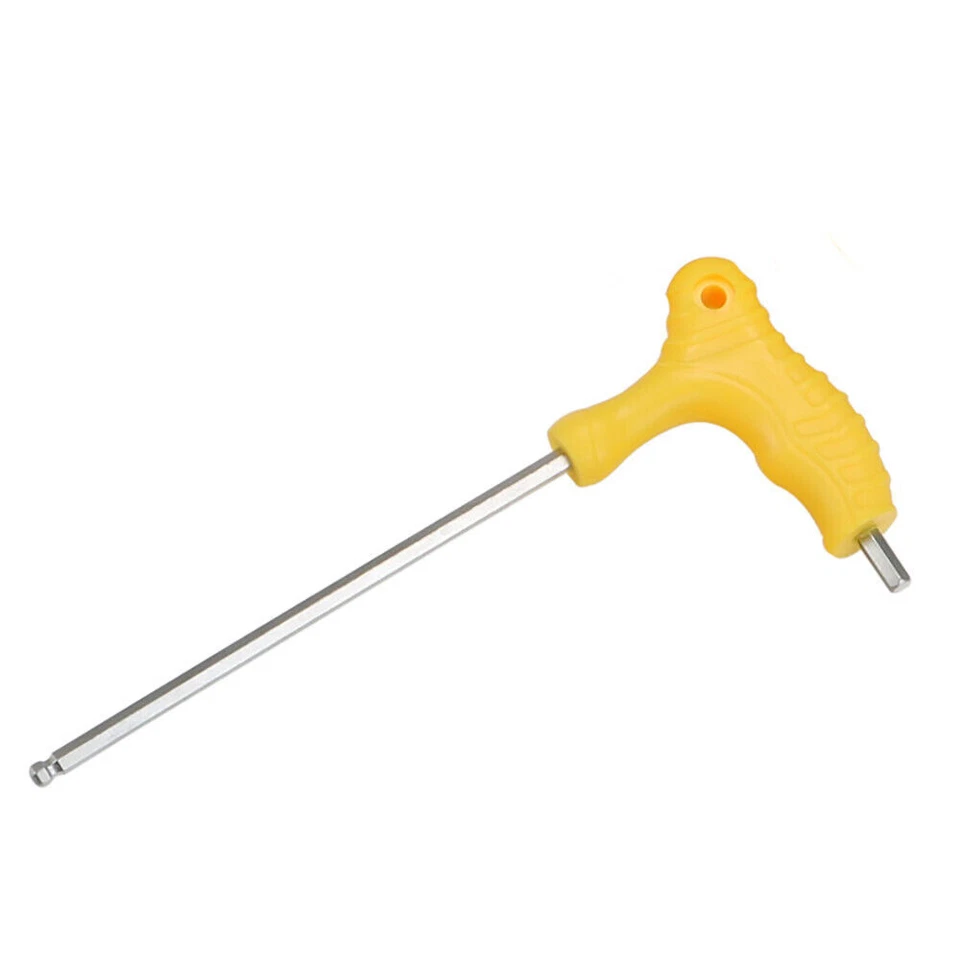 Ball End T-Handle Hex Key 2mm-14mm Hexagon Keys Metric Allen Allan Wrench CR-V - Image 4 of 4