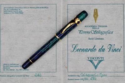 VISCONTI Ragtime Leonardo da Vinci Accademia Italiana della Penna