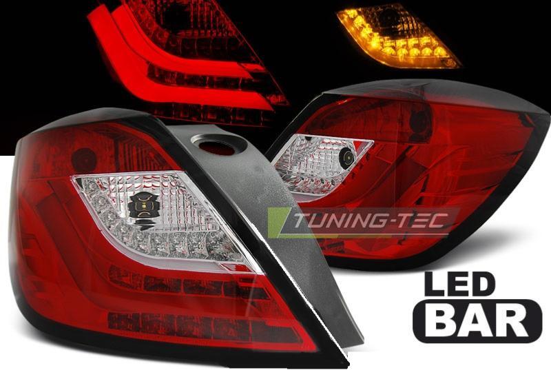 Feux arriere Opel Astra H GTC led rouge blanc pour modèles 2004 à 2009