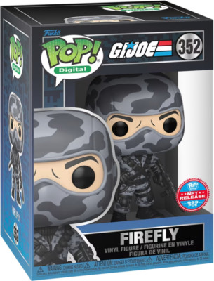 FIREFLY G.I. Joe Grail Funko Pop Digital NFT Redemption Presale