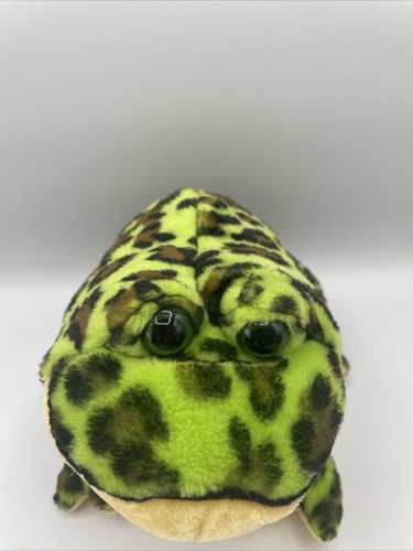 Ganz Webkinz Bullfrog Frog Plush Beanbag Stuffed Toy HM114 No Code 10 Inch - Picture 2 of 6