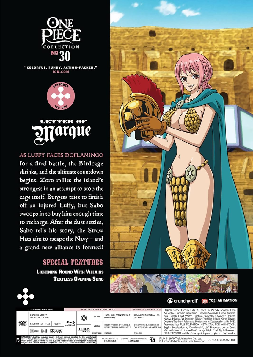 One Piece: Collection 30 - Blu-Ray + DVD | eBay