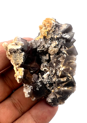 56 Gram Beautiful Piece Dual Side Natural Cube Fluorite Mineral Crystal Specimen
