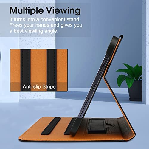 iPad Mini 7 Case (A17 Pro) 2024, iPad Mini 6 Case 2021, iPad Mini 7th/6th Black - Bild 7 von 8