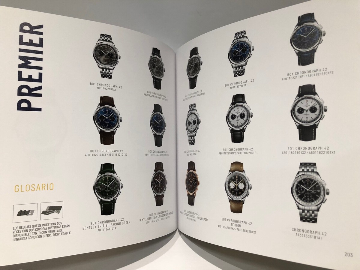 Breitling Catalogue - Chronolog Watches 2019 2020 - Spanish | eBay