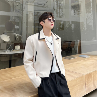 korean dressing style man Men Black Trouser Casual Korean Relaxing Pant Black 44 All are measured manually in a flat Korean Classy Outfits Men 2024