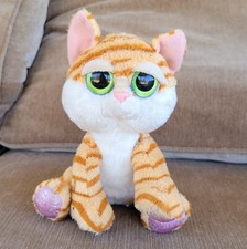 Russ Berrie Amber Cat Plush Big Eyes