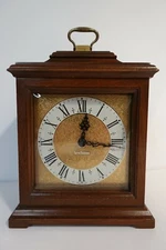 Seth Thomas Wind Up Mantel Clock Buckingham E018-003 Read Desc. Runs Fast