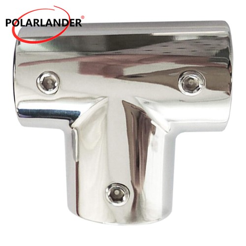 Marine Grade 316 Stainless Steel Boat Yacht Deck Hand Tee Polished for 7/8
