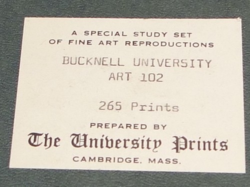 A Special Study Set of Fine Art Reproductions 261/265 Prints Bucknell University - Picture 2 of 7