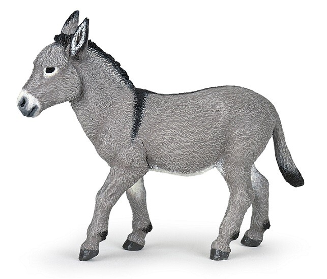 Papo 51179 Donkey Of Provence 11 Cm Farm Animals