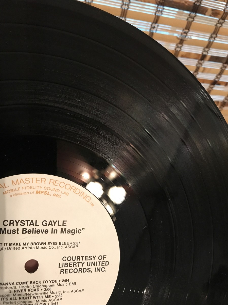 BELIEVE IN MAGIC RECORD MAGIC-1〜4 CRYSTAL GAYLE VERIFIED BELIEVE IN MAGIC 1ST ED MFSL Japan 1
