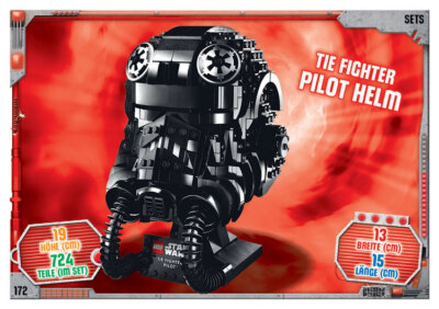 LEGO Star Wars Serie 3 Trading Card Nr. 172 - The Fighter Pilot Helm - Set Karte