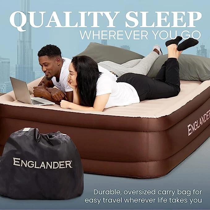 King air mattress with built in pump cheap