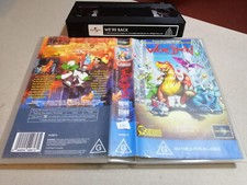 WE'RE BACK A Dinosaur Story - 2002 Steven Spielberg Classic - Vhs - ANIMATION