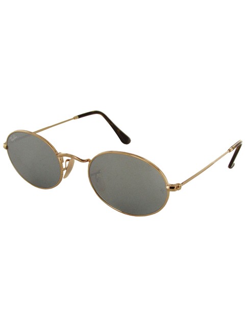 oval flat lenses sunglasses