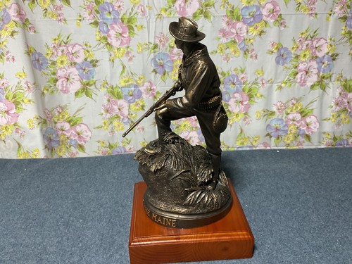 THE ROUGH RIDER SCULPTURE by RICK TERRY FRIENDS OF NRA 2005 LTD. EDITION STATUE - Picture 3 of 8