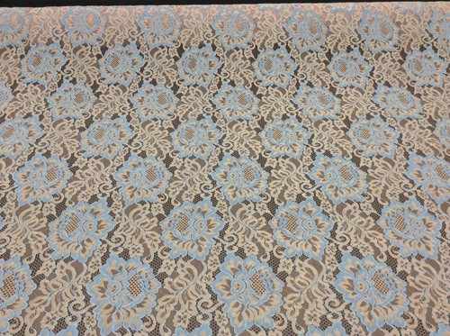 Hardy'sTextile Nylon/Cotton/Poly/Rayon Lace Fabric DIY Bridalwear SkirtTop(7825) - Imagen 1 de 3