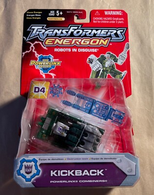 Hasbro Transformers Energon Decepticon Kickback D4 Bruticus Maximus 2004