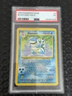 PSA 1 PR 1999 Base Set Blastoise 2/102 Holo Foil Pokemon WOTC Unlimited Rare