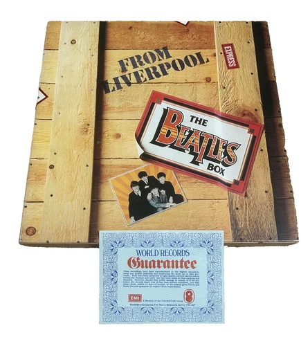 The Beatles Box  From Liverpool. 8 LP's Box Set Ex Vinyl Audio Quality