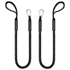 Bungee Dock Lines for Boats  Jet Skis   6ft Heavy-Duty Elastic Mooring Ro