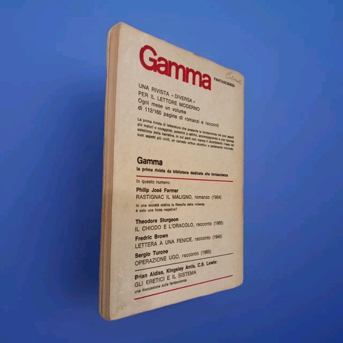 Mo2 - Fantascienza Gamma n°4/1966 - Rastignac il Maligno / Il Chiodo e L'Oracolo - Bild 2 von 2