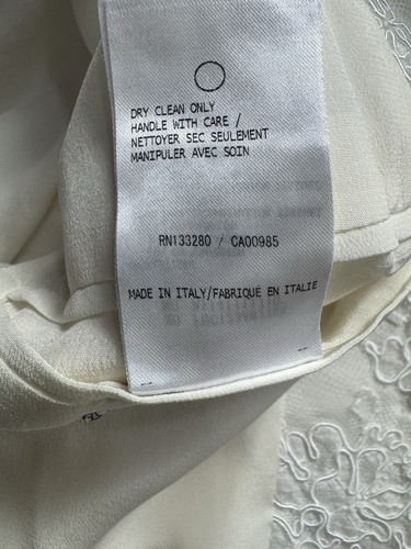 THOM BROWNE WHITE LACE BLAZER WITH BLUE OMBRE TRIM & PEARL BUTTONS $2790 RARE - Picture 11 of 14