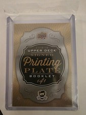 Cal Peterson Printing Plate Auto 2018-19 The Cup #471