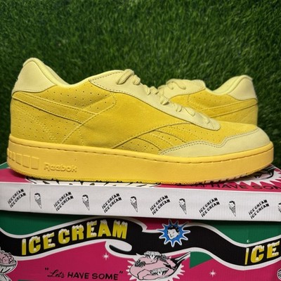BBC Ice Cream x Reebok BB4600 Low ComplexCon Yellow Size 12