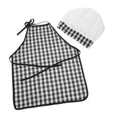Kids Apron and Chef Hat Newborn Baby Photography Baker Costume for Outfit