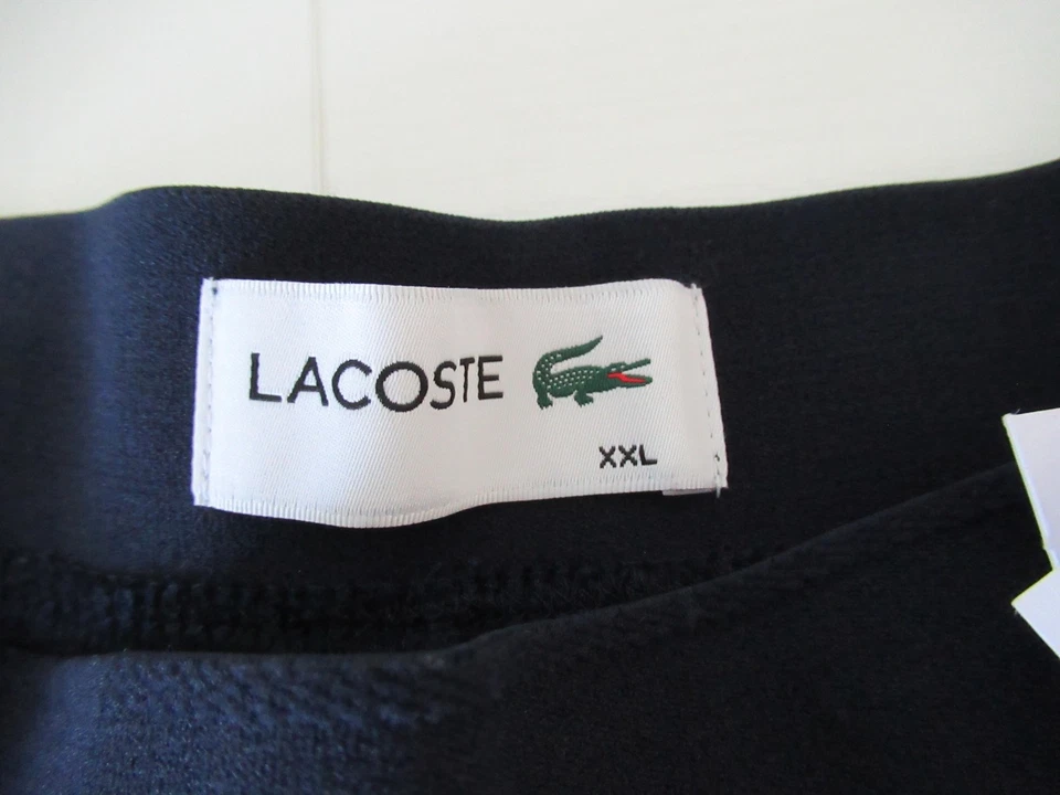 Ropa de dormir Lacoste Ropa de estar Pantalones cortos Logo Gator Azul Marino Para hombres Talla XXL NUEVO CON ETIQUETAS Foto 4 de 4