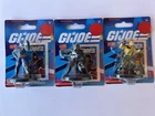 G.I. Joe Set Of 3 - Mini Figure Cake Toppers - Cobra Commander Snake Eyes Duke