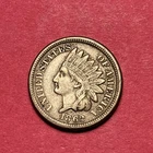 (1) Beautiful Antique 1862 Indian Head Cent/Penny XF-EXTRA FINE