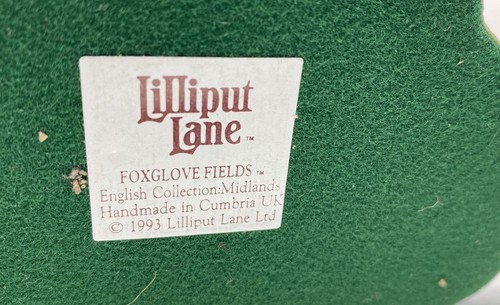 Lilliput Lane Village. Assorted Lot of 4 Miniature Cottages Figurines - 第 7/8 張圖片