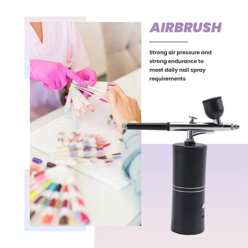 Airbrush Kit with Compressor Rechargeable Cordless Non-Clogging1118 - Bild 4 von 7