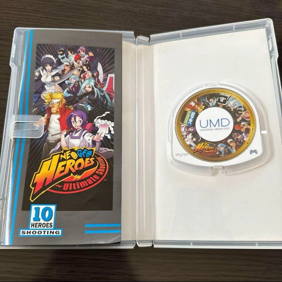 NeoGeo Heroes Ultimate Shooting PSP SNK Playmore CERO B Japan 2010 - Image 3 of 4