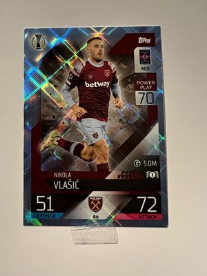 Topps Match Attax Champions League 22/23 Nr. 60 Nikola Vlasic Crystal