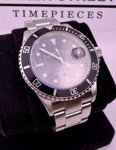 Rolex Submariner Date Black Ref. 16610 Case #414