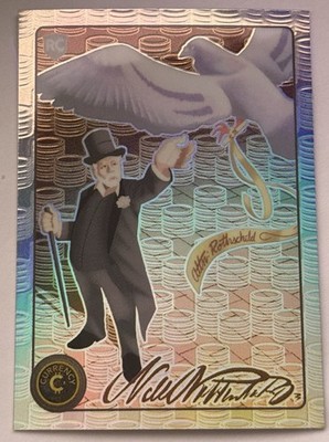 NATHAN MAYER ROTHSCHILD 2025 Cardsmiths Currency Series 5 SILVER Gemstone #20/50