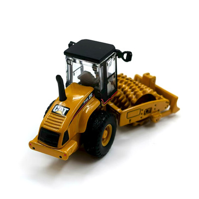 1:87 CAT Caterpillar CP-563E Vibratory Soil Compactor Roller Alloy Model
