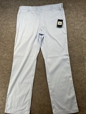 NWT Nike Men  s Dri-Fit Tech Blue Golf Standard Stretch Pants 472532-453 38x34