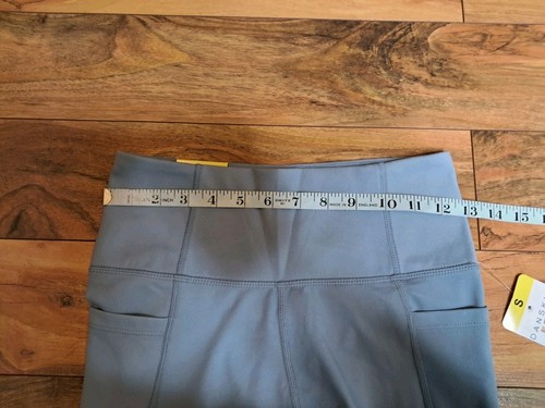 Danskin Womens High Rise Brushed Legging Ankle Size S Light Blue Stretch NWT  - Bild 14 von 17